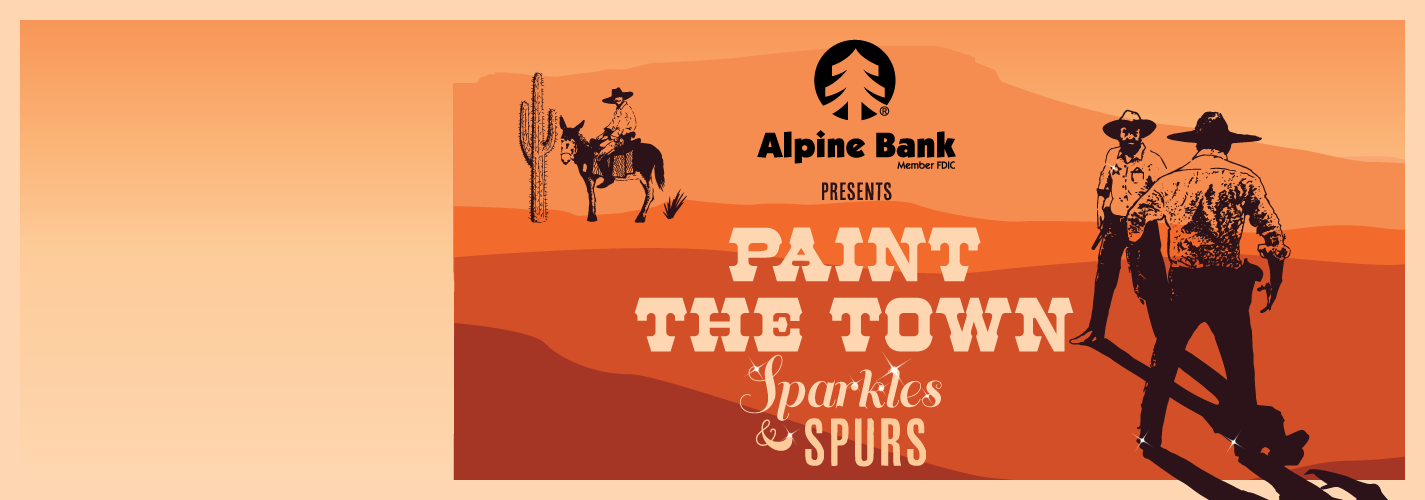 Paint the Town - Sparkles and Spurs graphic