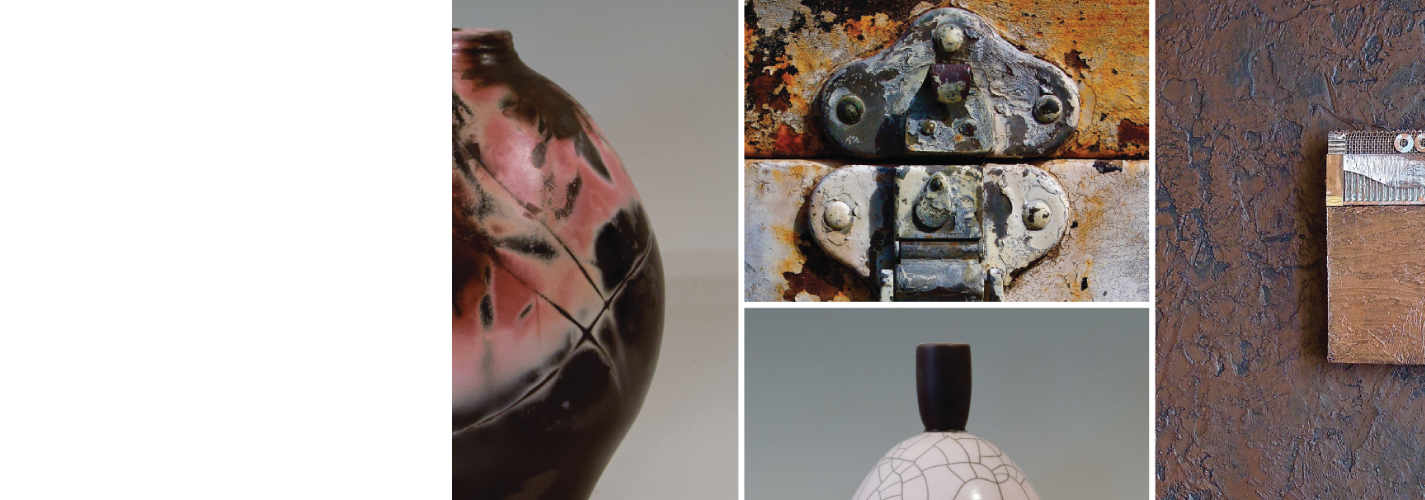 Details of artwork by Terry Shepherd and John Anglim