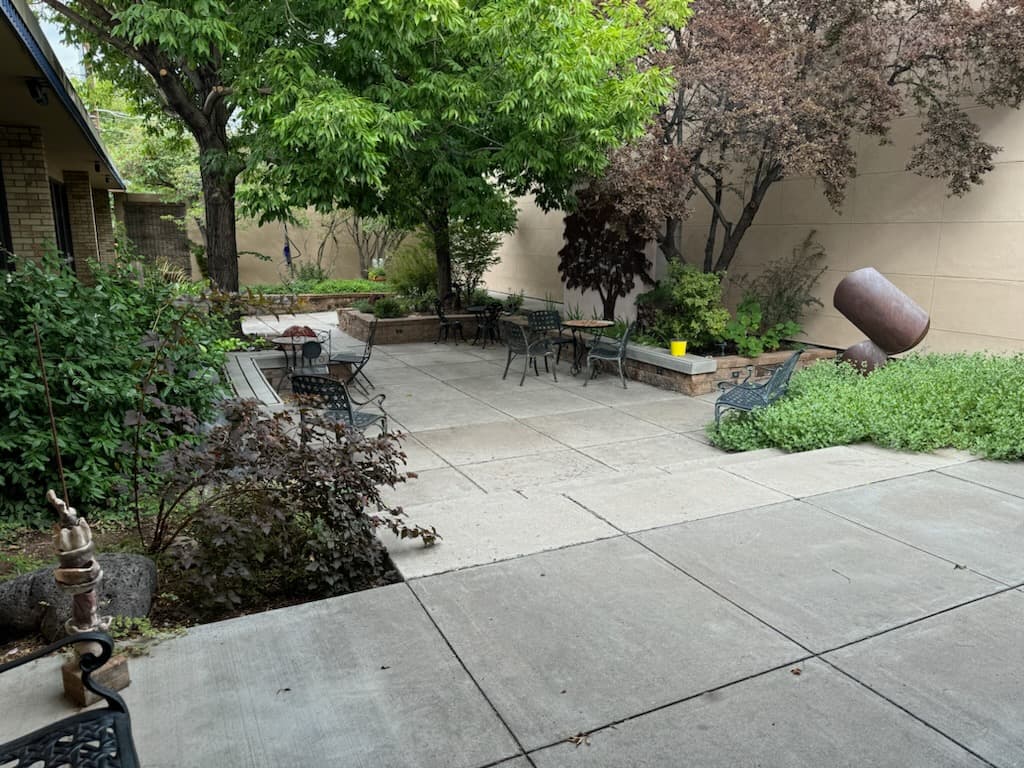 Sculpture Courtyard Corner 4