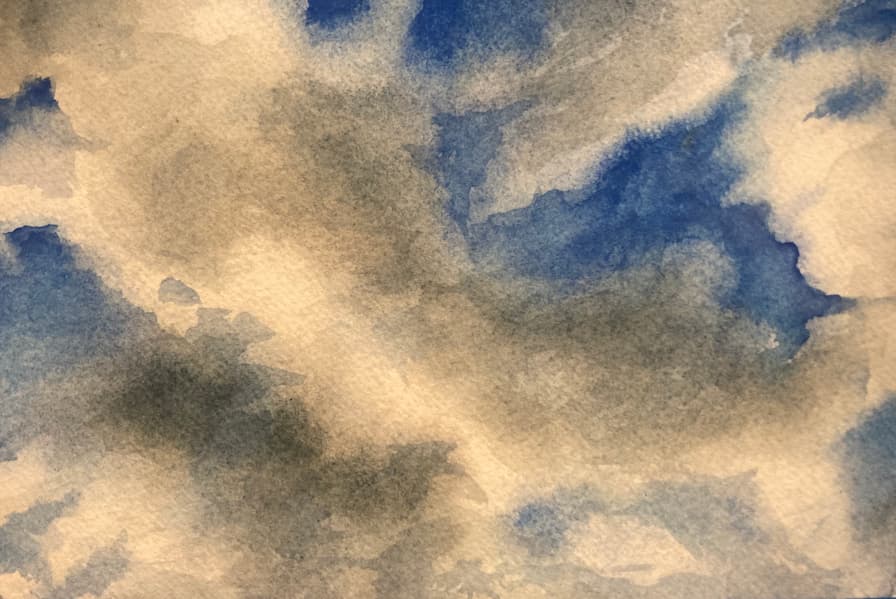 Watercolor Clouds