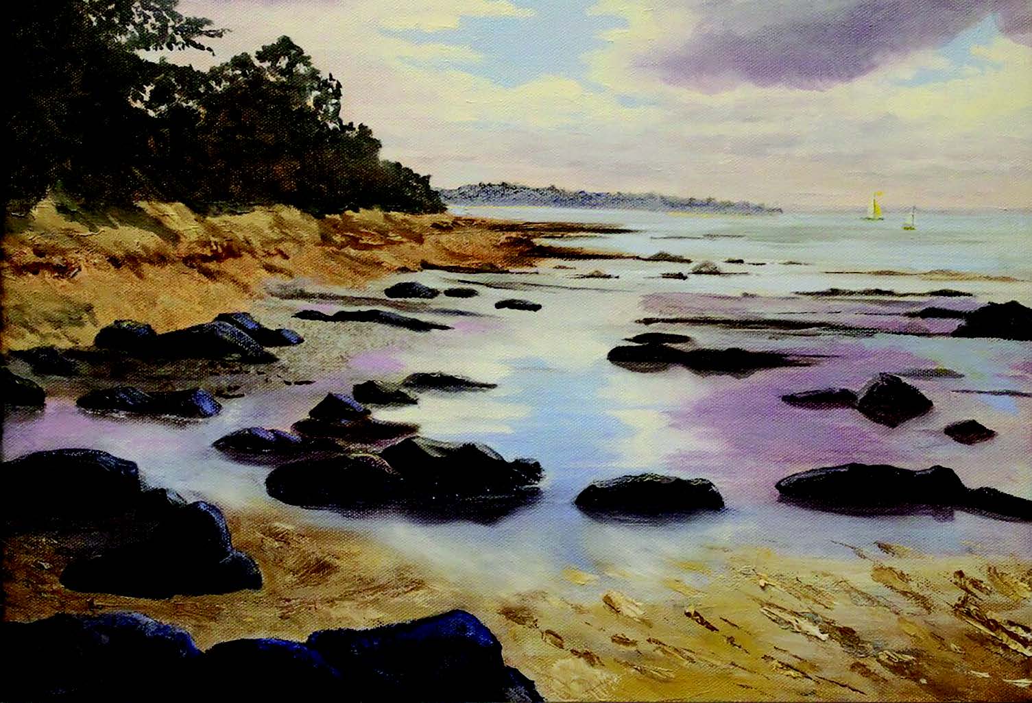 "The Tide Is Out" by Carol Lazlow