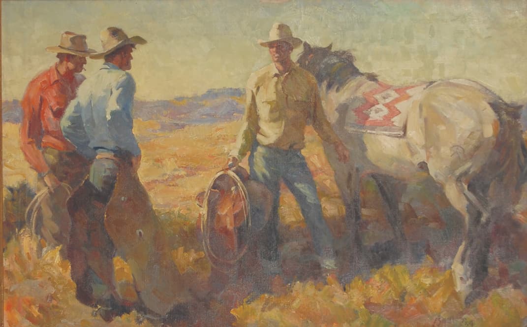 "The Round-up (Boss Gives Orders)" by Harold Bryant