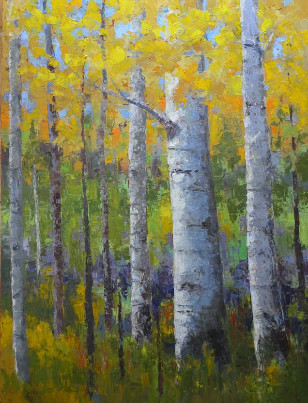 Painting by Barbara Churchley