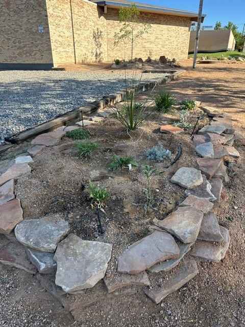 New and refreshed landscaping at The Art Center