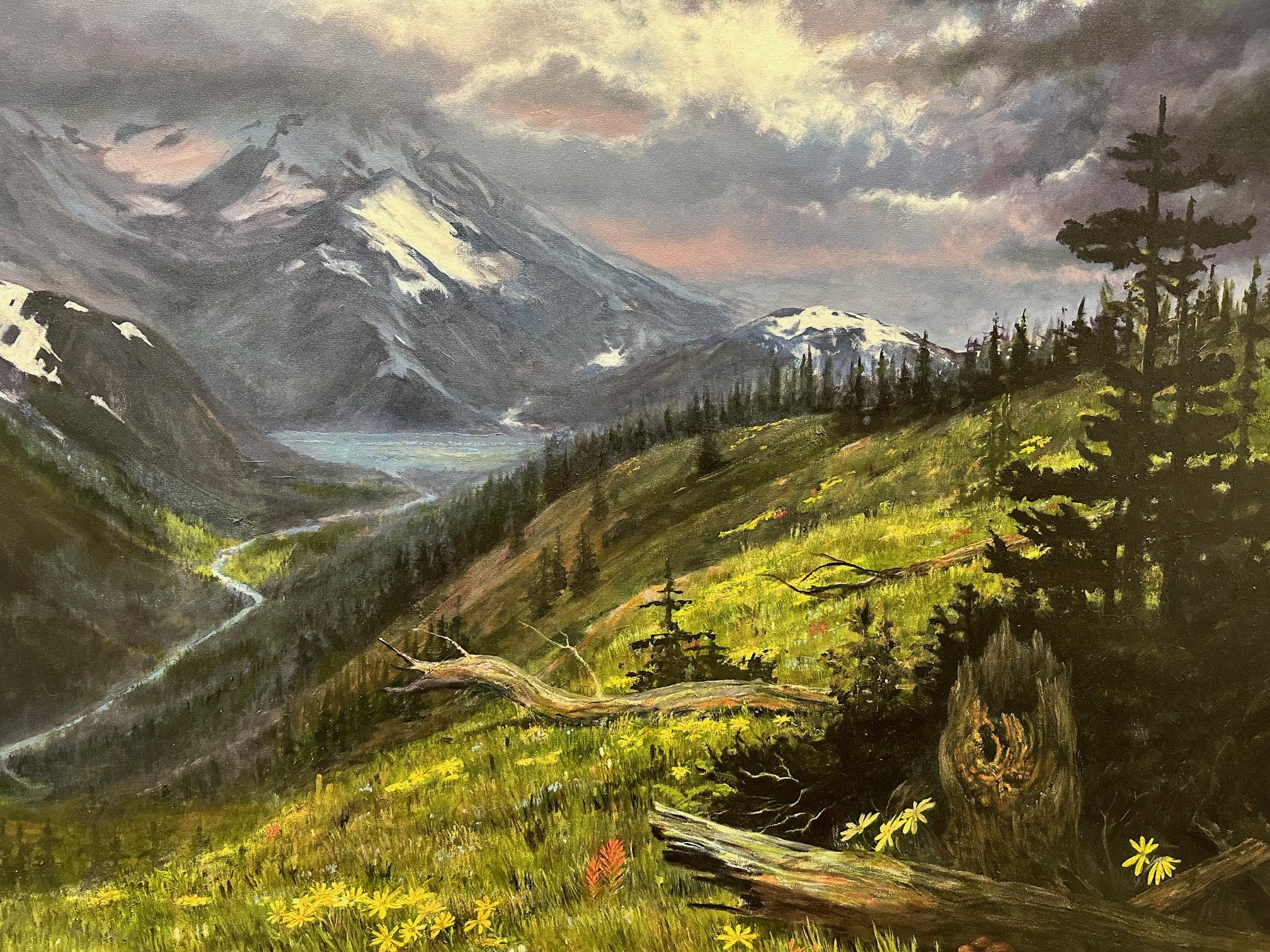 "Changing Mountain Weather" by Nancy Bauer