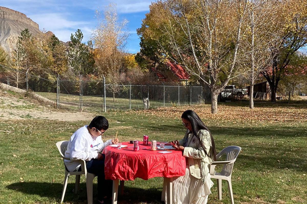 Native American workshop