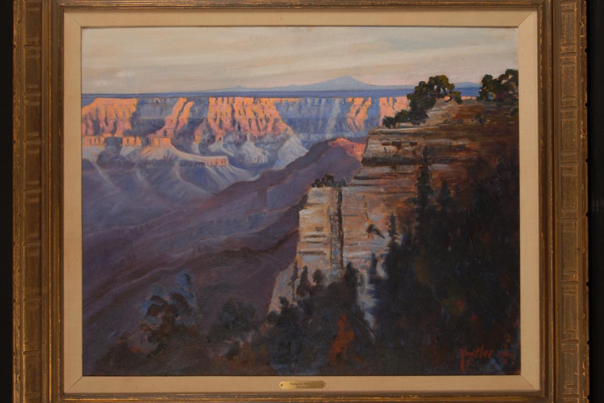 Alfred Nestler, Canyon Sunset