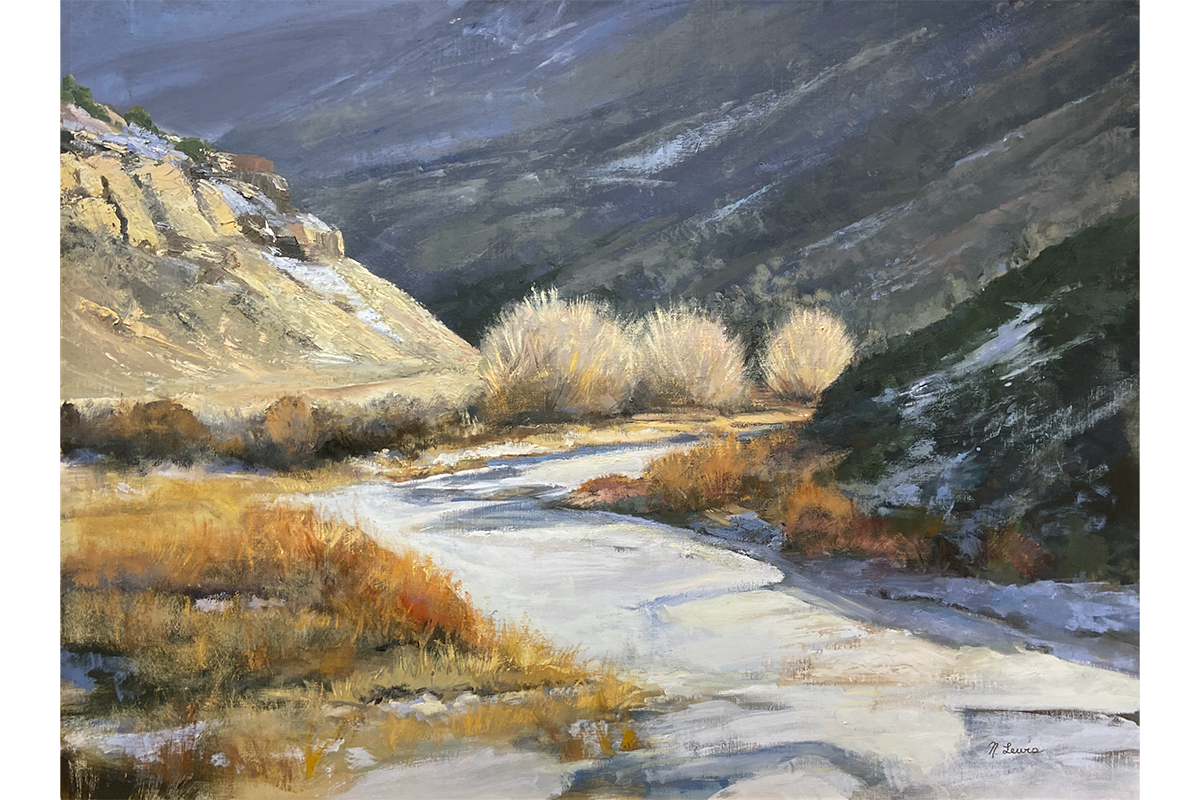 Painting of Plateau Creek