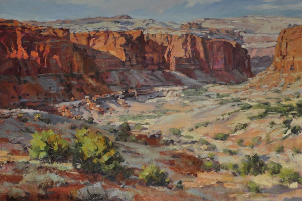 "Cliff Shadows" by Rachel Petit