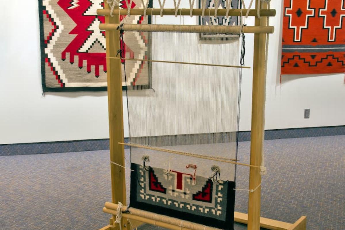Weavings on Display at The Art Center