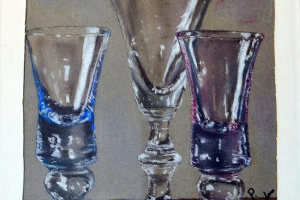 "Glasses" by Pam Nowlan