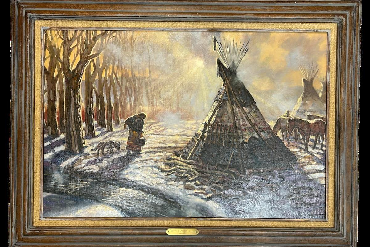 Moon of Papping Trees by Jack Roberts