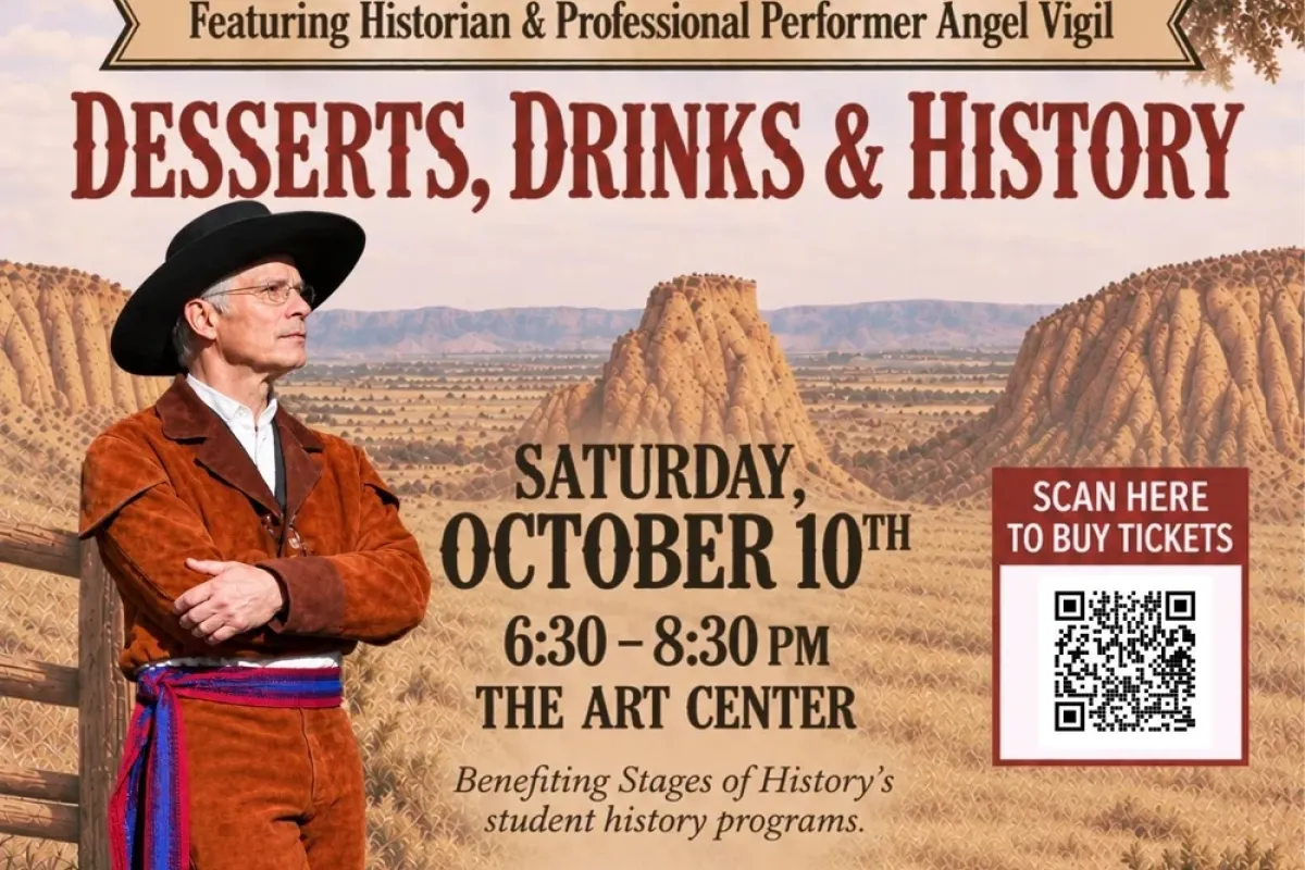 On the Range with El Vaquero October 10, 6:30-8:30pm at The Art Center